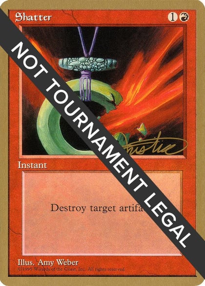 Shatter - 1996 Mark Justice (4ED), World Championship Decks #159177