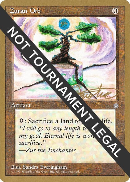 Zuran Orb - 1996 Mark Justice (ICE), World Championship Decks #159181
