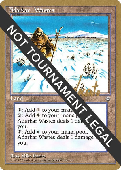 Adarkar Wastes - 1996 Michael Loconto (ICE), World Championship Decks #159188