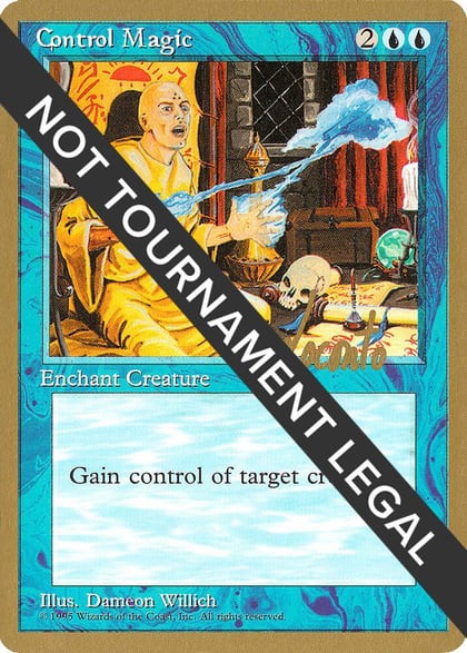 Control Magic - 1996 Michael Loconto (4ED), World Championship Decks #159198