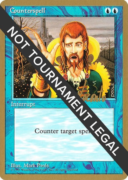 Counterspell - 1996 Michael Loconto (4ED), World Championship Decks #159199