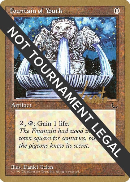 Fountain of Youth - 1996 Michael Loconto (DRK), World Championship Decks #159205
