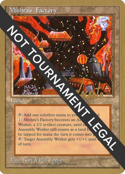 Mishra's Factory - 1996 Michael Loconto (4ED), World Championship Decks #159231