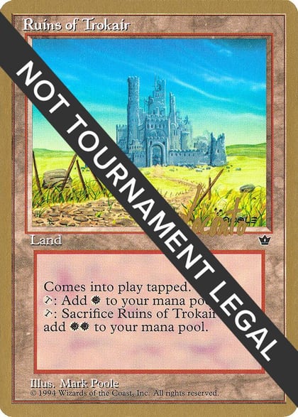 Ruins of Trokair - 1996 Michael Loconto (FEM), World Championship Decks #159236