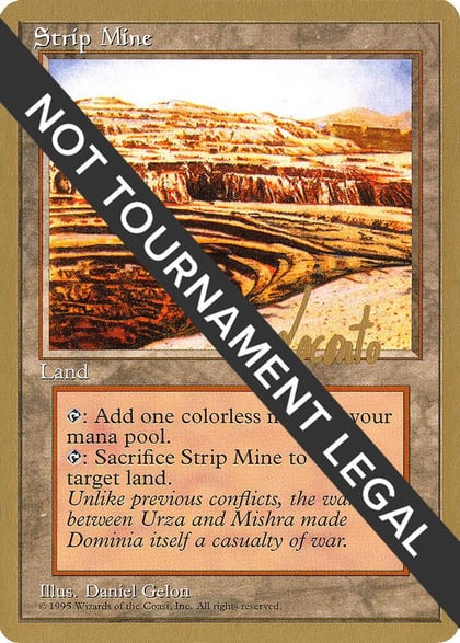 Strip Mine - 1996 Michael Loconto (4ED), World Championship Decks #159240