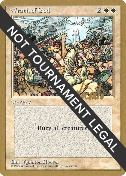 Wrath of God - 1996 Michael Loconto (4ED), World Championship Decks #159244