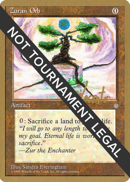Zuran Orb - 1996 Michael Loconto (ICE), World Championship Decks #159245