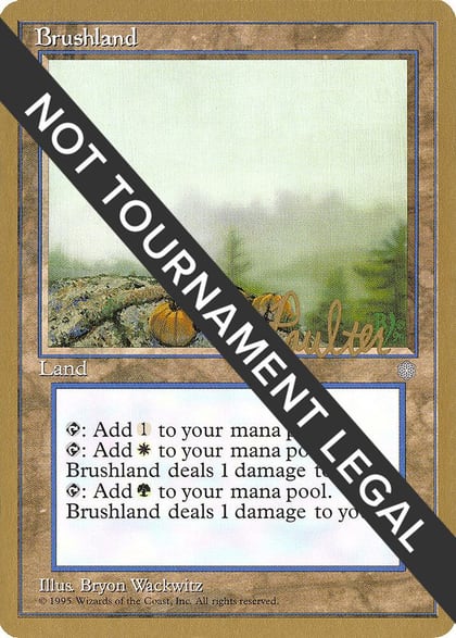 Brushland - 1996 Preston Poulter (ICE), World Championship Decks #159252