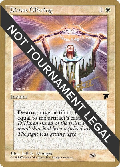 Divine Offering - 1996 Preston Poulter (LEG) (SB), World Championship Decks #159255