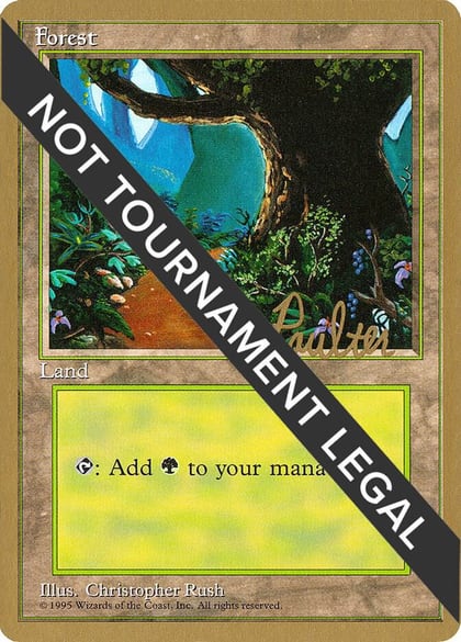 Forest (B) - 1996 Preston Poulter (4ED), World Championship Decks #159261