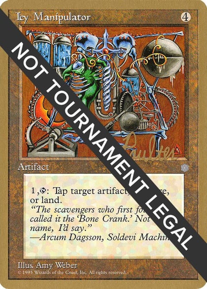 Icy Manipulator - 1996 Preston Poulter (ICE), World Championship Decks #159266