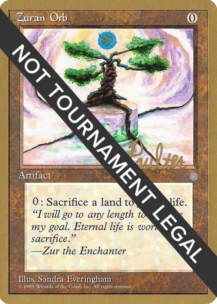 Zuran Orb - 1996 Preston Poulter (ICE), World Championship Decks #159285