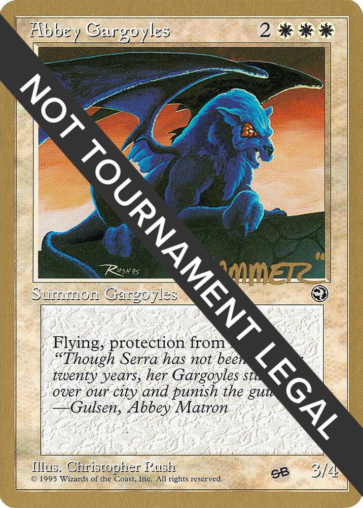 Abbey Gargoyles - 1996 Shawn "Hammer" Regnier (HML) (SB), World Championship Decks #160792