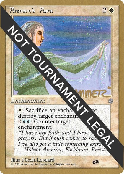 Arenson's Aura - 1996 Shawn "Hammer" Regnier (ICE) (SB), World Championship Decks #160794