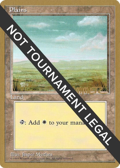 Plains (C) - 1996 Shawn "Hammer" Regnier (4ED), World Championship Decks #160816