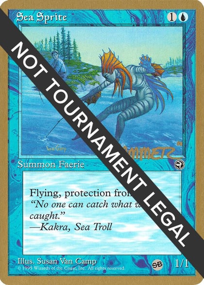 Sea Sprite - 1996 Shawn "Hammer" Regnier (HML) (SB), World Championship Decks #160820