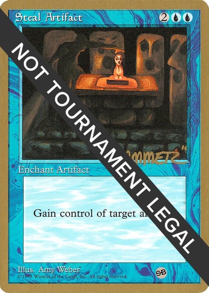 Steal Artifact - 1996 Shawn "Hammer" Regnier (4ED) (SB), World Championship Decks #160824