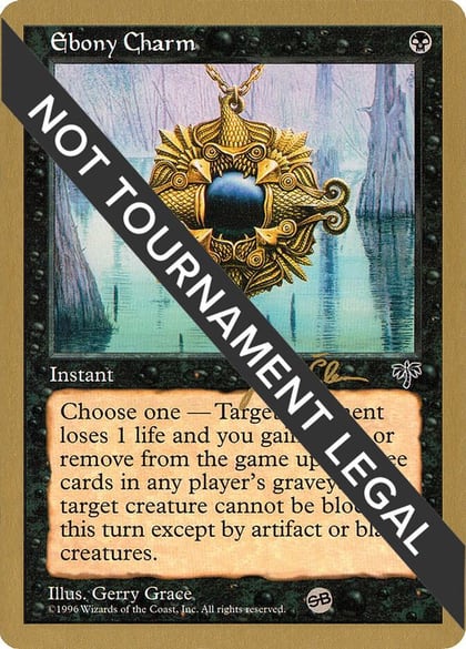 Ebony Charm - 1997 Jakub Slemr (MIR) (SB), World Championship Decks #161077