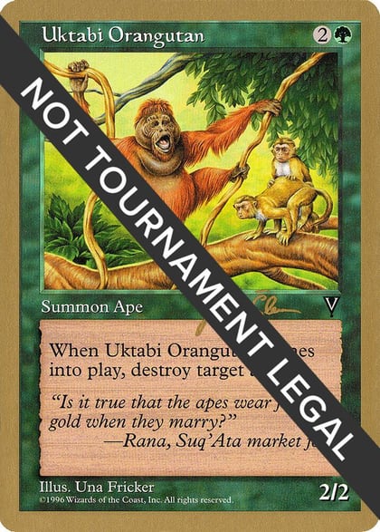 Uktabi Orangutan - 1997 Jakub Slemr (VIS), World Championship Decks #162304