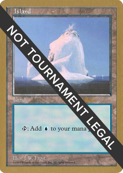 Island (428) - 1997 Janosch Kuhn (5ED), World Championship Decks #162321