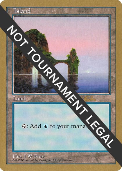 Island (425) - 1997 Janosch Kuhn (5ED), World Championship Decks #162323