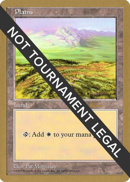 Plains (437) - 1997 Janosch Kuhn (5ED), World Championship Decks #162434