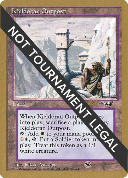 Kjeldoran Outpost - 1997 Janosch Kuhn (ALL), World Championship Decks #162438