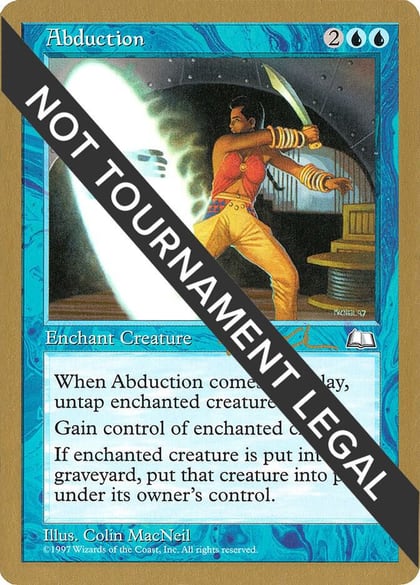 Abduction - 1997 Paul McCabe (WTH), World Championship Decks #162446