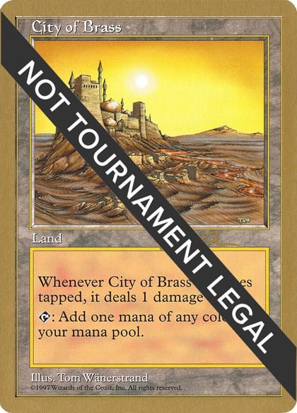 City of Brass - 1997 Paul McCabe (5ED), World Championship Decks #162448