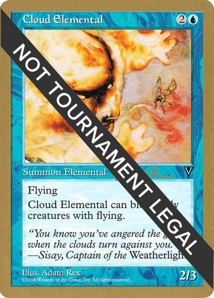 Cloud Elemental - 1997 Paul McCabe (VIS), World Championship Decks #162450