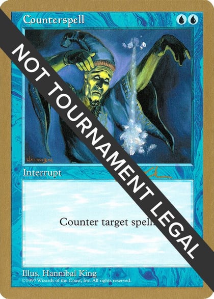 Counterspell - 1997 Paul McCabe (5ED), World Championship Decks #162451