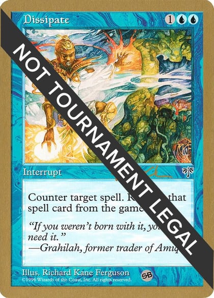 Dissipate - 1997 Paul McCabe (MIR) (SB), World Championship Decks #162680