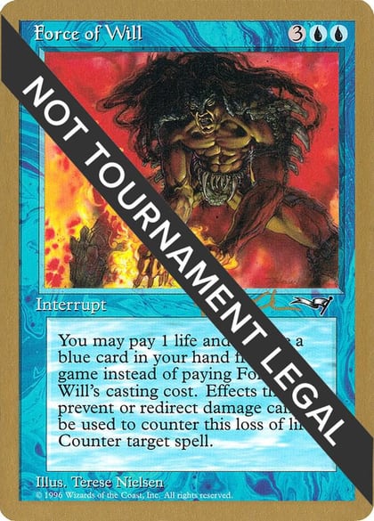 Force of Will - 1997 Paul McCabe (ALL), World Championship Decks #162681