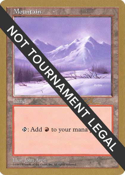 Mountain (430) - 1997 Paul McCabe (5ED), World Championship Decks #162689