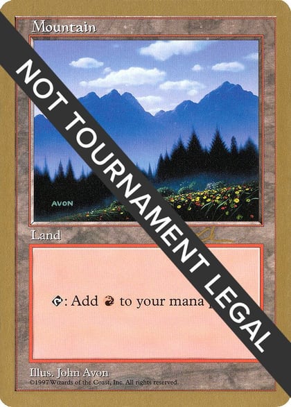 Mountain (433) - 1997 Paul McCabe (5ED), World Championship Decks #162690