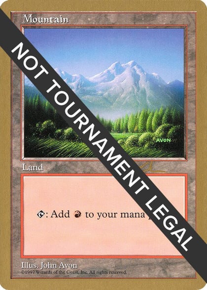 Mountain (431) - 1997 Paul McCabe (5ED), World Championship Decks #162691