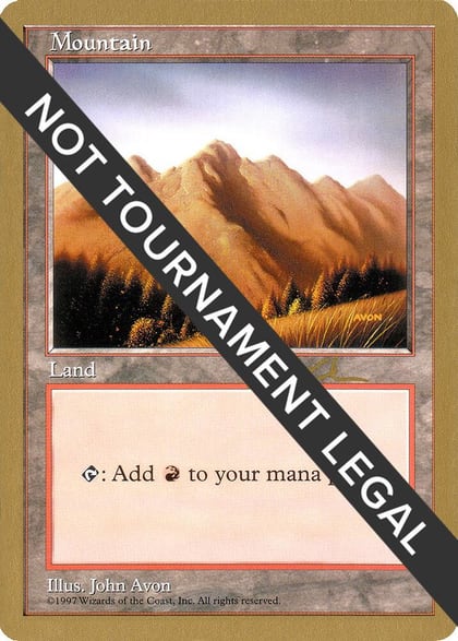 Mountain (432) - 1997 Paul McCabe (5ED), World Championship Decks #162692