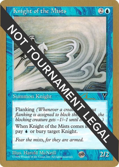 Knight of the Mists - 1997 Paul McCabe (VIS) (SB), World Championship Decks #162693