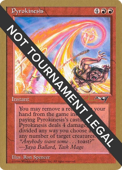 Pyrokinesis - 1997 Paul McCabe (ALL), World Championship Decks #162766