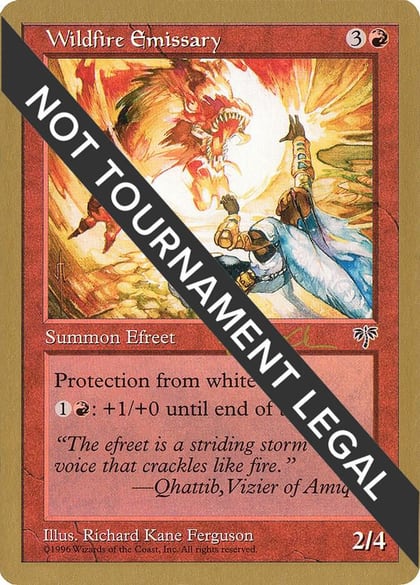 Wildfire Emissary - 1997 Paul McCabe (MIR), World Championship Decks #162771