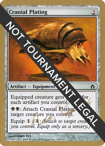 Cranial Plating - 2004 Aeo Paquette (MRD), World Championship Decks #162784