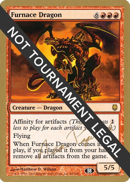 Furnace Dragon - 2004 Aeo Paquette (DST) (SB), World Championship Decks #163766