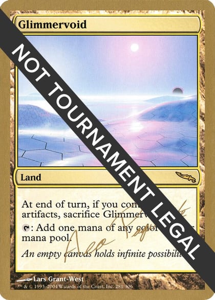 Glimmervoid - 2004 Aeo Paquette (MRD), World Championship Decks #163767