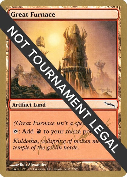 Great Furnace - 2004 Aeo Paquette (MRD), World Championship Decks #163768