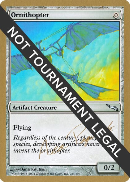 Ornithopter - 2004 Aeo Paquette (MRD), World Championship Decks #163769