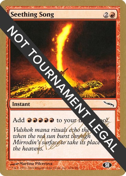 Seething Song - 2004 Aeo Paquette (MRD) (SB), World Championship Decks #163771