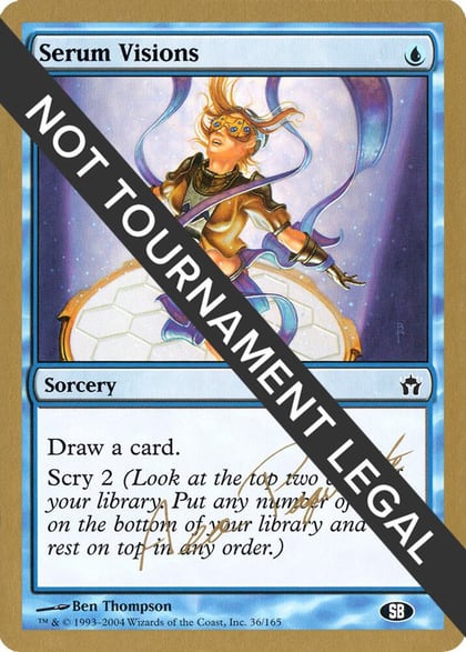 Serum Visions - 2004 Aeo Paquette (5DN) (SB), World Championship Decks #163772