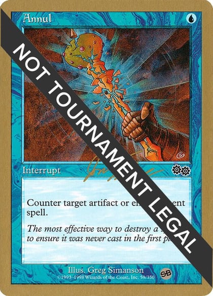 Annul - 2000 Jon Finkel (USG) (SB), World Championship Decks #163888