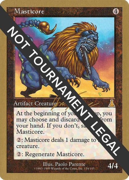 Masticore - 2000 Jon Finkel (UDS), World Championship Decks #163897