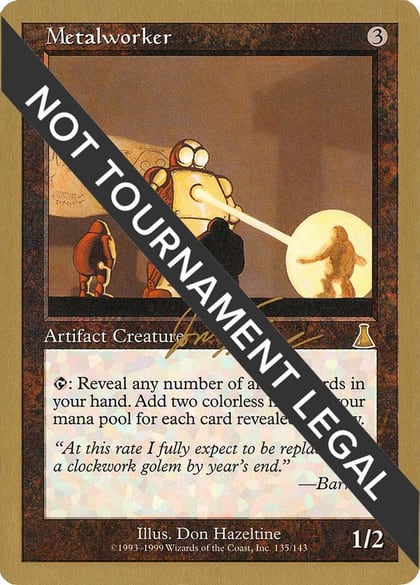 Metalworker - 2000 Jon Finkel (UDS), World Championship Decks #163898